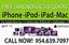 iPhone Repair, iPod ,  iPad , Apple Mac Computer Fix  Miami