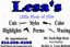 Provided by Lesa's Little Shop of Hair, Port Matilda 
