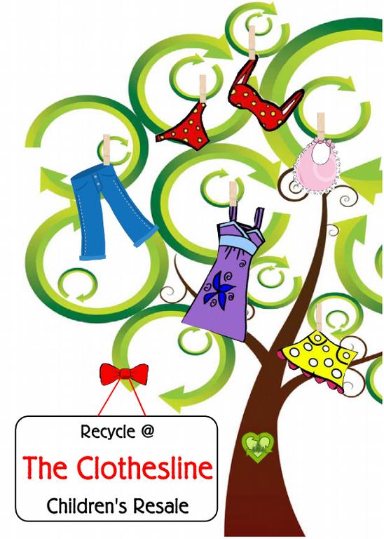 recycle tree adv from The Clothesline - Children's Resale ...