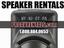 Pro Audio Visual Rentals