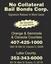 no collateral bail bonds