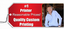 USA Printing Free Business Cards - Red Tag Printing