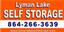 Provided by Lyman Lake Self Storage, Lyman 