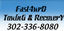 Provided by Fast4wrd Towing & Recovery, Felton 