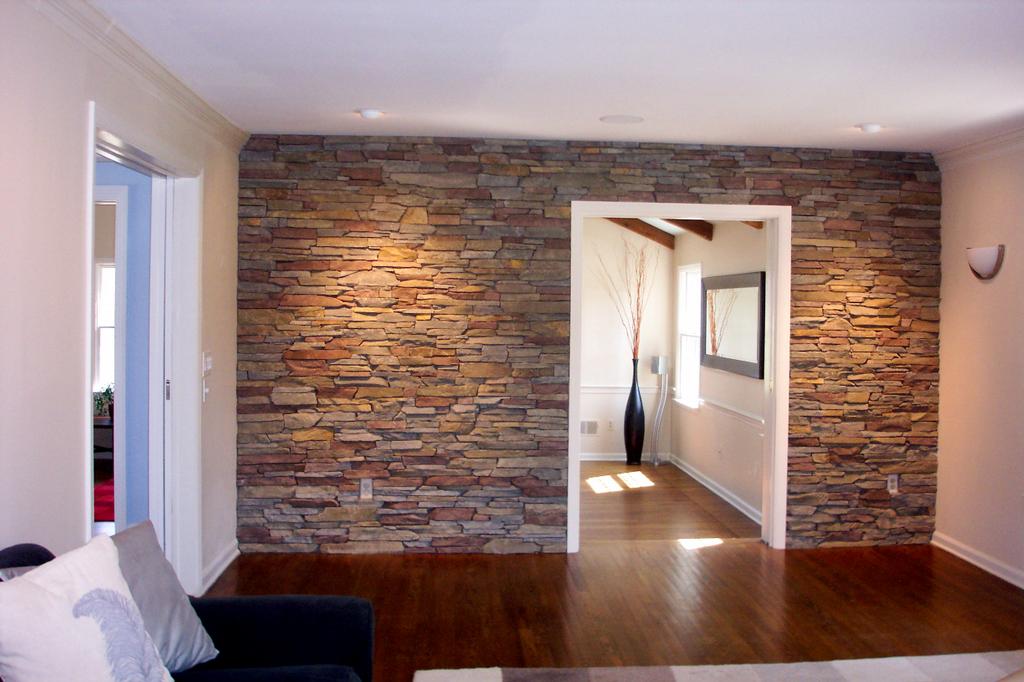 Stone Accent Wall Ideas For Living Room