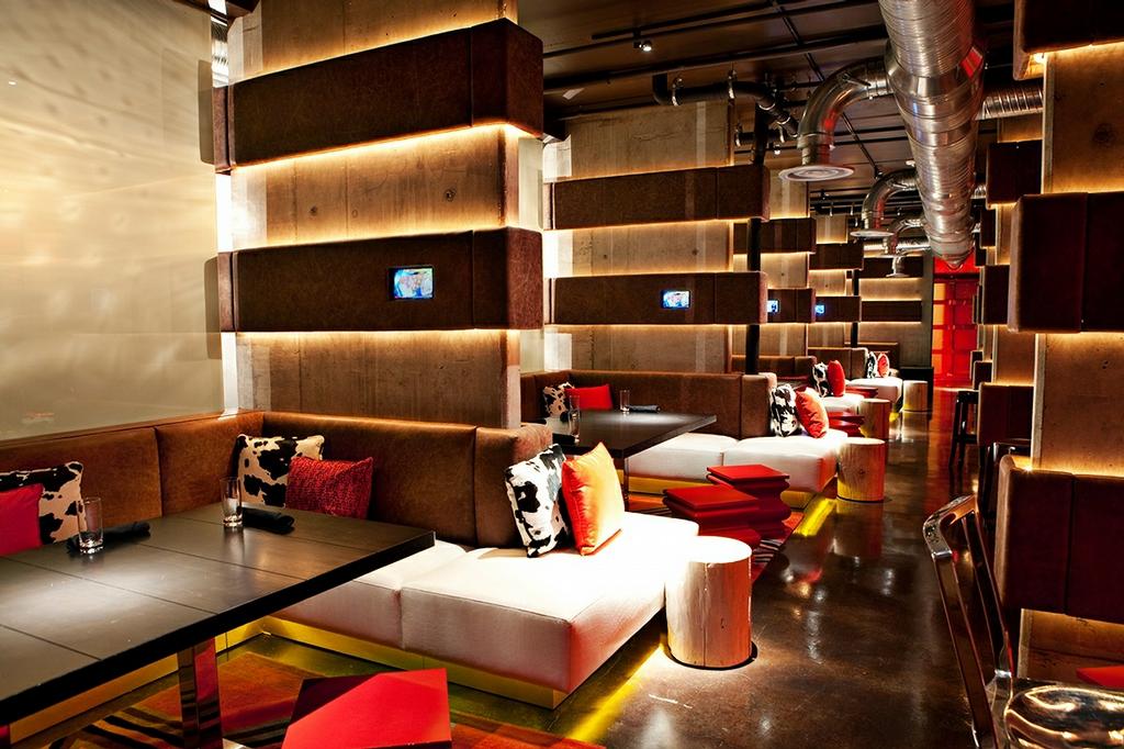 Nylo hotel. Dallas, TX The loft restaurant, Hotel