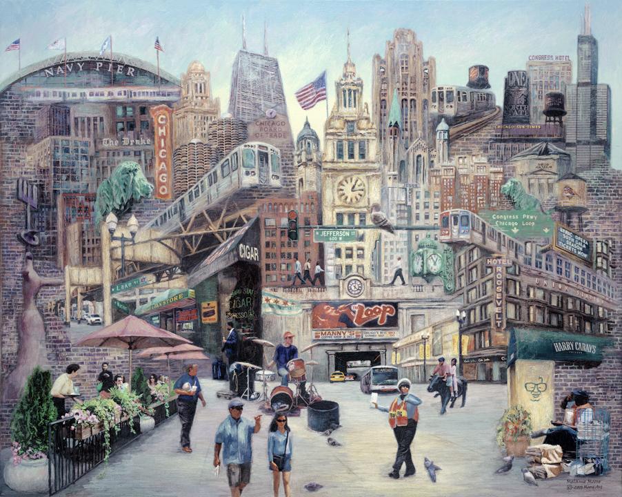 Pictures for Moore Chicago Art in Chicago, IL 60607 Artists