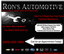 Provided by Ron's Automotive, Maple Valley 