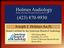 Provided by Holmes Audiology LLC, Chattanooga 