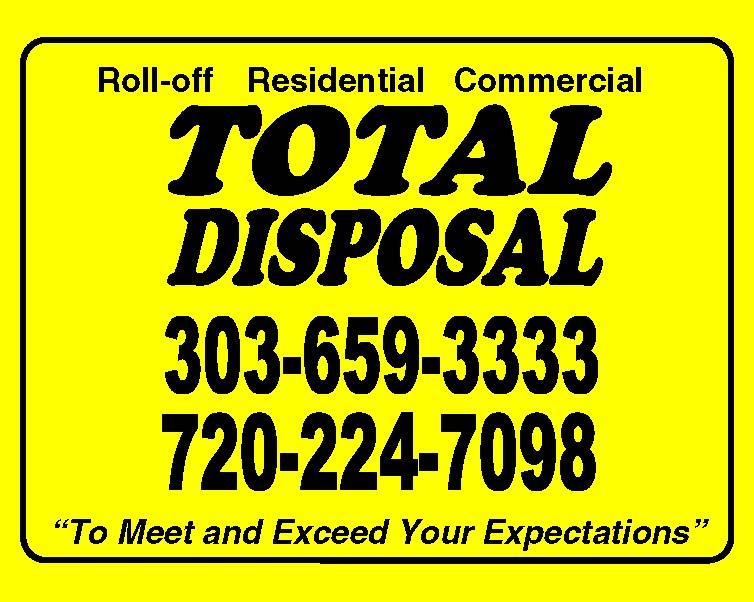 Total Disposal Roll Off Dumpster Services Denver - Homestead Business Directory