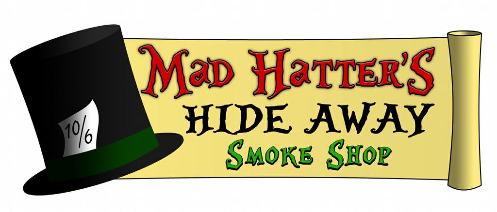 mad smoke shop logo from mad hatter s hide away smoke shop in rochester ny 14609 mad smoke shop logo from mad hatter s hide away smoke shop in rochester ny 14609
