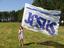 Provided by Raised Praise bannerflags for worship, Starkville 