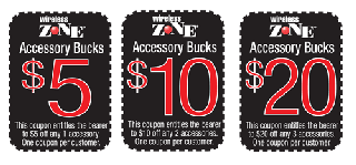 NewAccessoryBucks provided by Wireless Zone Vernon Rockville 06066 