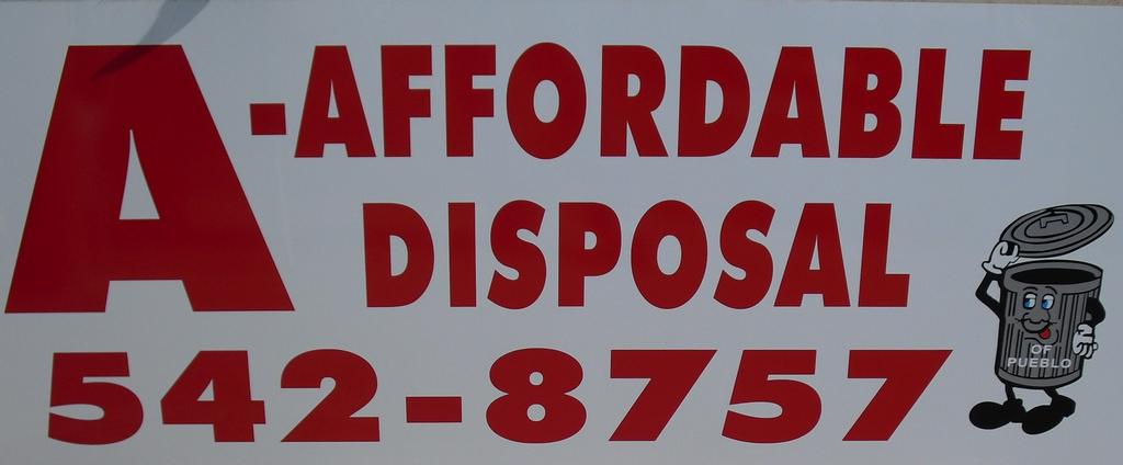 A Affordable Disposal