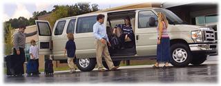 15 Passenger Vans & Bus Rentals
