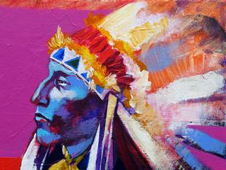 Image result for native man art