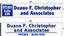 Duane F Christopher and Associates