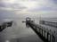 Looking out toward Ben in the boat at the White Street pier.JPG