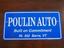 Provided by Poulin Auto Sales, Barre 