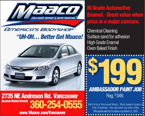 Maaco discount coupon