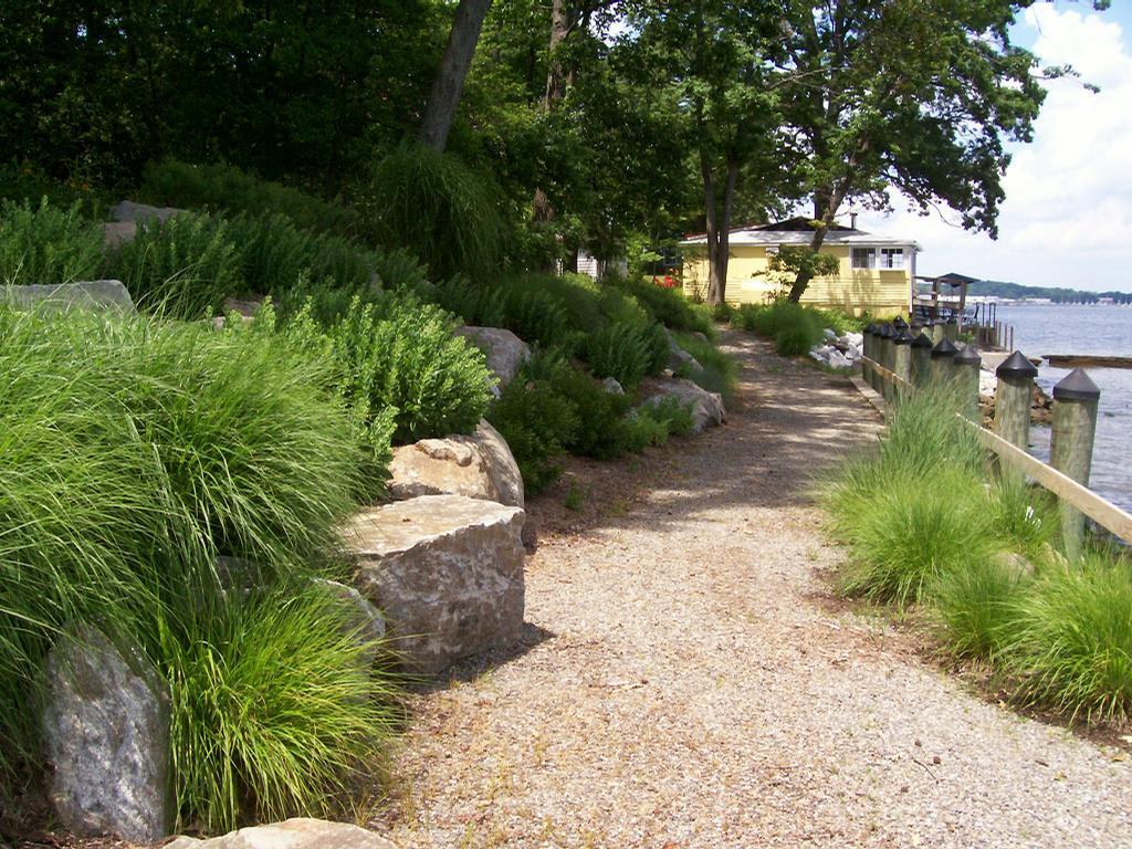 Waterfront Boulder Retaining Walls Maryland Company from Creative