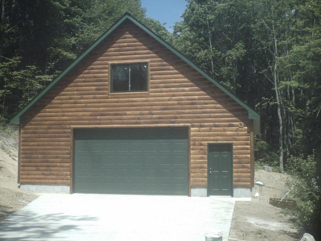 Log Garages With Loft