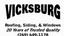 Vicksburg Roofing Siding & Windows Company