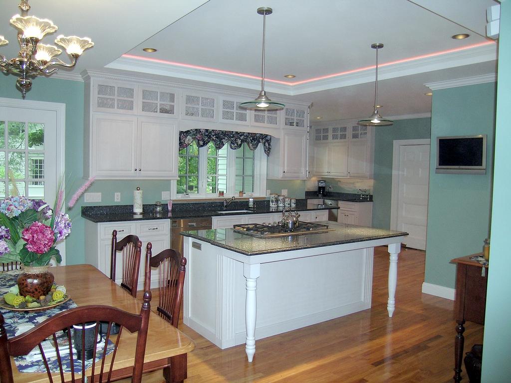 Cleopatra in Ivory Plus with Granite Countertops by Pine Hill Woodcrafters