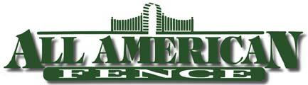 logo by All American Fence Co