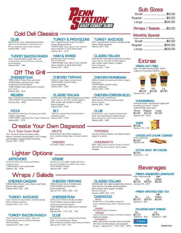  by Penn Station East Coast Subs