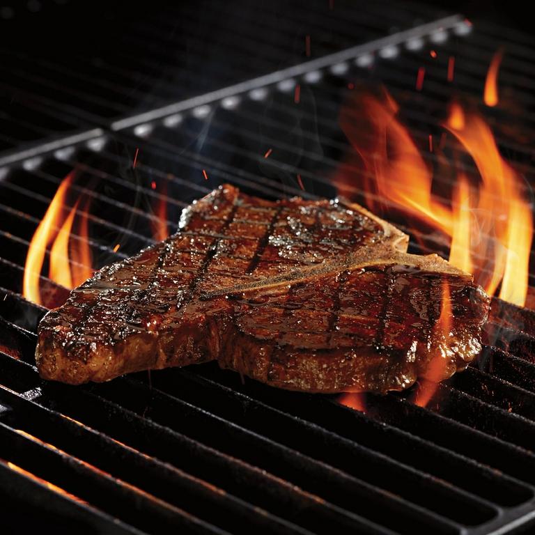 Got the biggest steak in the game wearing our name! The LongHorn porterhouse combines a bone-in strip and tender filet in one thick cut. by LongHorn Steakhouse