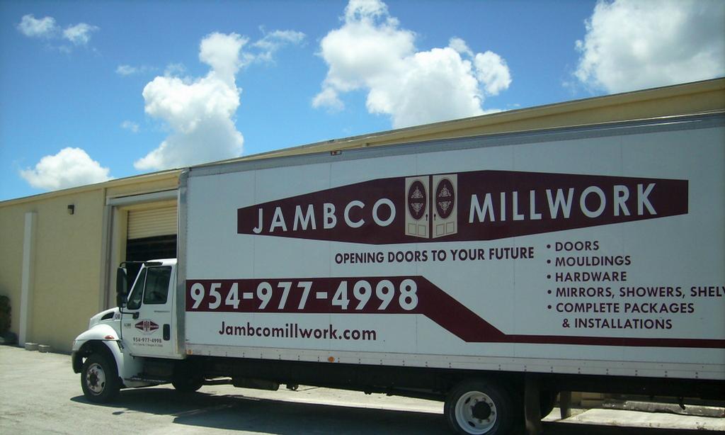truck by Jambco Millwork Design Center