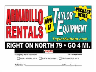 Armadillo Rental