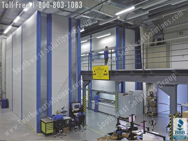 Double-level-vertical-lifts by Southwest Solutions Group