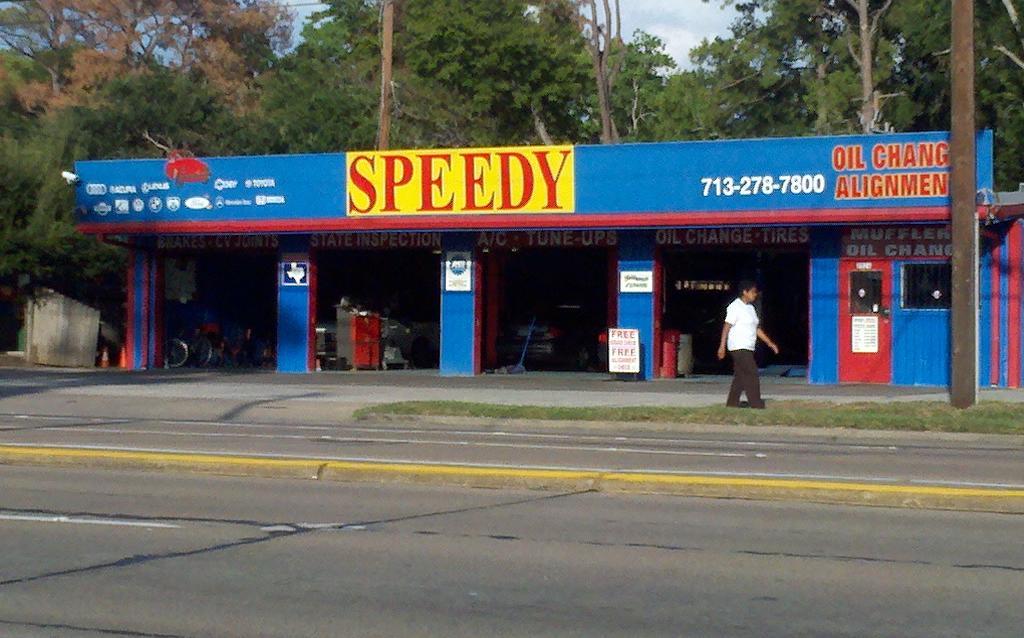 Map and Directions to Speedy Auto Service in Houston, TX 77080