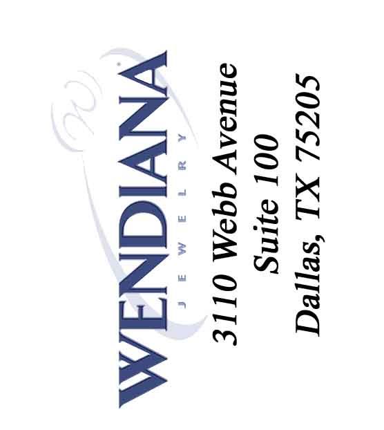 Wendiana Address Logo by Wendiana Jewelry Company