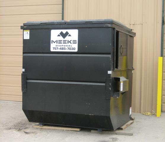 Front Load Can by Meeks Disposal Corporation