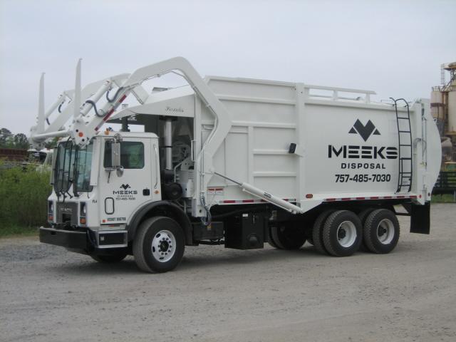 Front Load Truck by Meeks Disposal Corporation