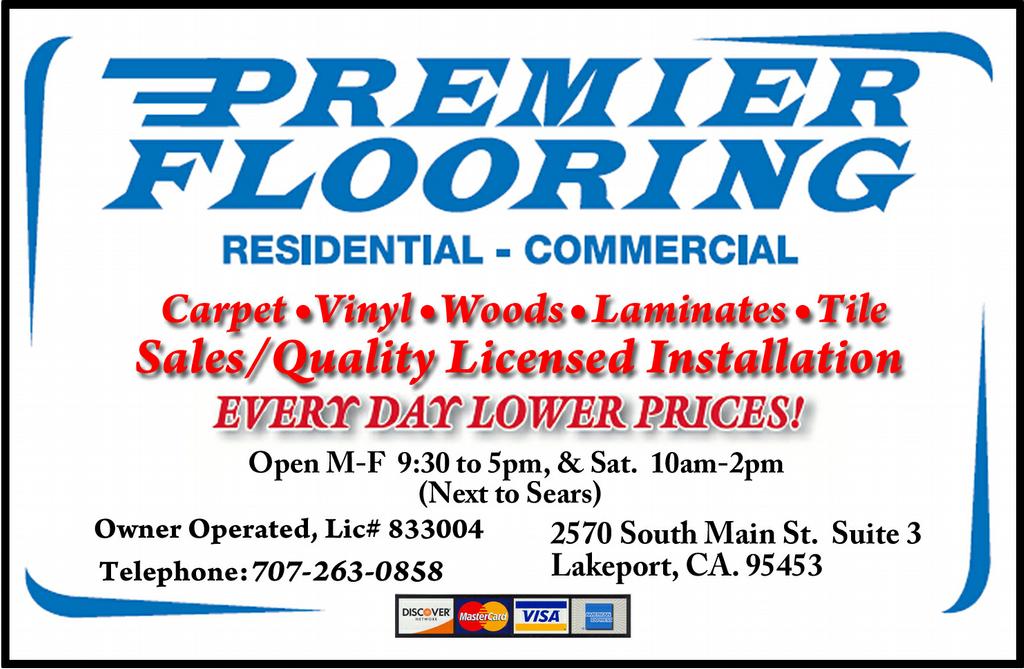 Premier Flooring Lakeport CA 95453 7072630858 Carpets & Rugs
