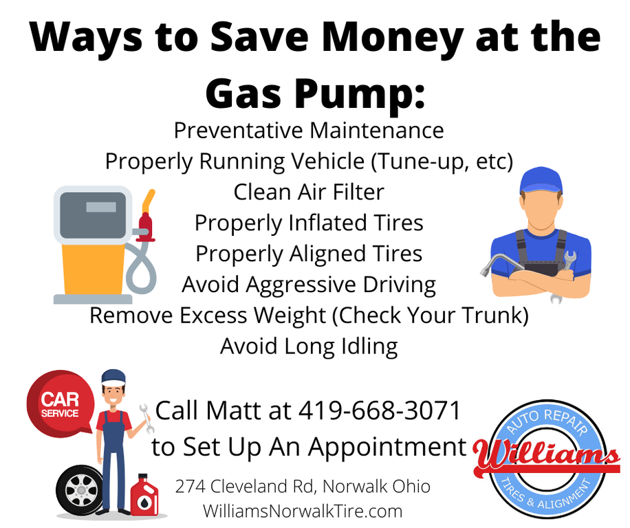 Williams Norwalk Tire & Alignment Norwalk OH 44857 4196683071