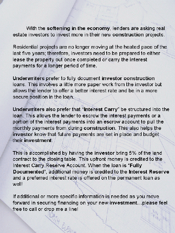 Softening.Presentation2 by National City Mortgage