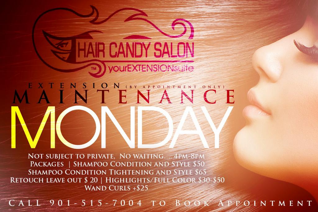 HAIR CANDY SALON "yourEXTENSIONsuite" Germantown TN 38139 9012107386