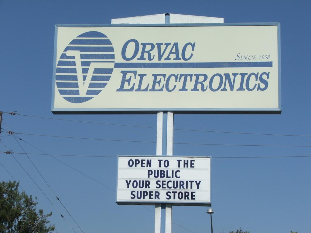 Orvac Electronics Fullerton CA 92831 7148711020