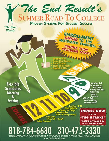 Summer-Road-to-College by The End Result Tutoring Lab