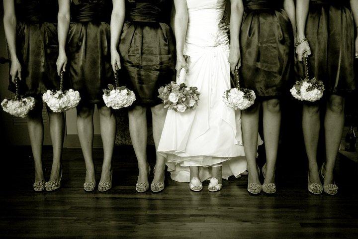 brides bouguets by A Better DJ & Photographer