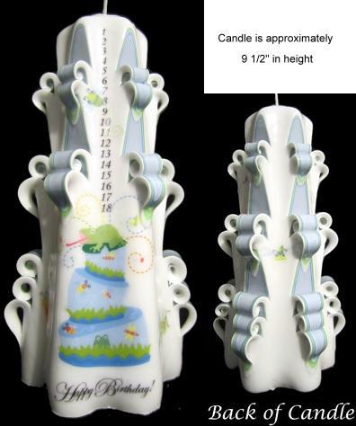 Countdown_Birthday_Candle_Froggy_LG by Candle Boutique & Gifts