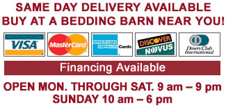 financing by Bedding Barn