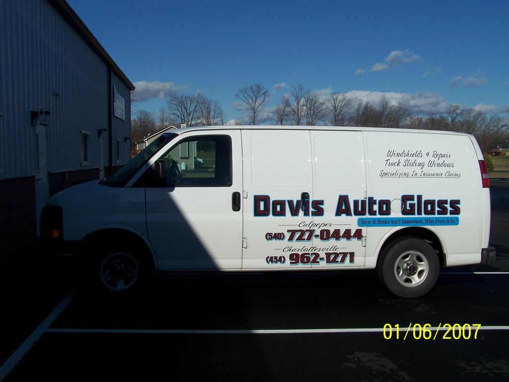 Davis Auto Glass Culpeper VA 22701 5407270444