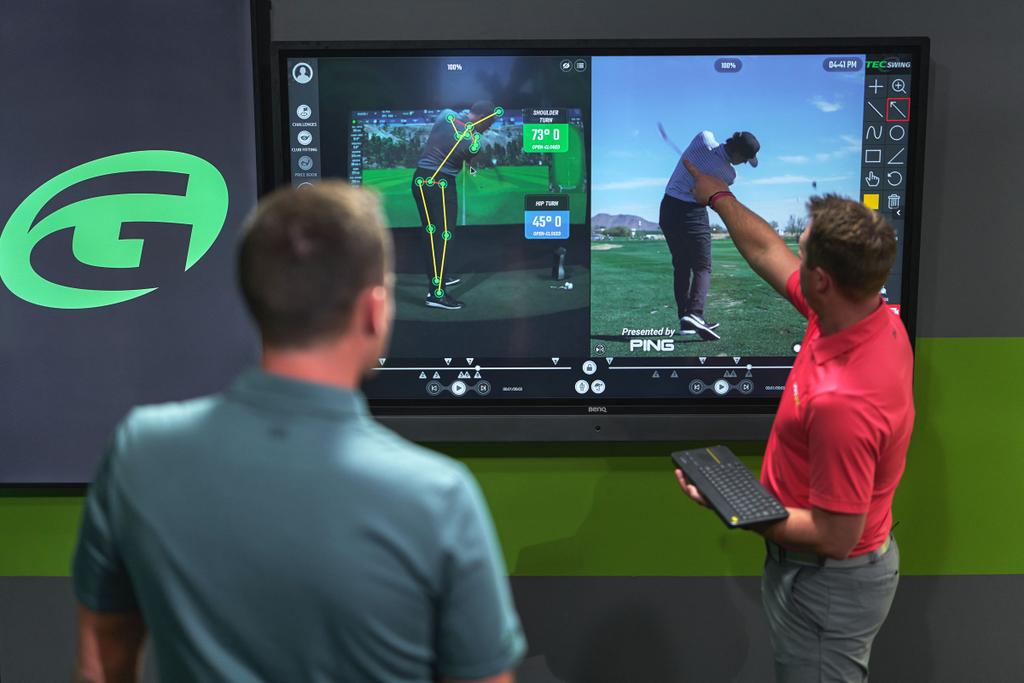 GOLFTEC is the global leader in AI-powered golf instruction and custom club fitting. With a 96% success rate, we utilize proprietary OptiMotionTM 3D motion capture and SkyTrak launch monitors to provide a data-driven path to better golf. Our certified Coaches help students save an average of 7 strokes through objective, fact-based training. by GOLFTEC Blue Ash