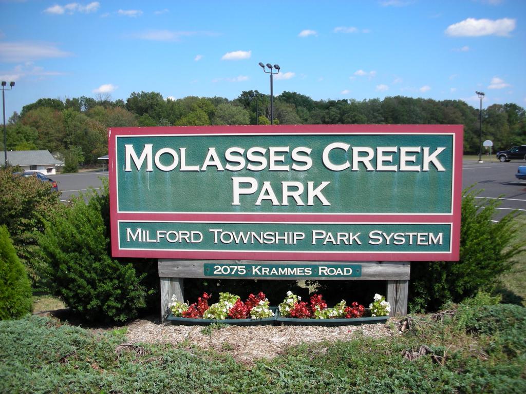 Molasses Creek Park is a hidden treasure in Milford Township! from